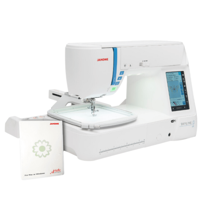 Janome - Brodeuse/Machine à coudre - Skyline S9 – Image 2