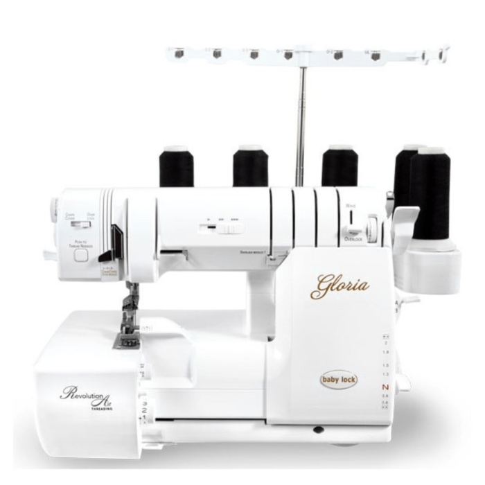 Babylock - Combinée Surjeteuse/recouvreuse - Gloria + Kit de fils OFFERT