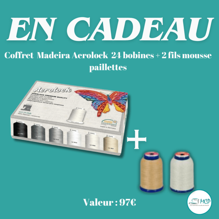 Babylock - Combinée Surjeteuse/recouvreuse - Gloria + Kit de fils OFFERT – Image 2