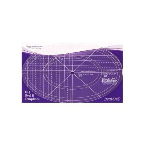 Handi Quilter Ruler Set - HQ Oval B