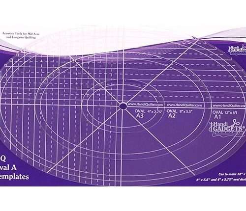 Handi Quilter Ruler Set - HQ Oval A