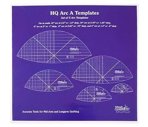 Handi Quilter Ruler Set - HQ Arc A
