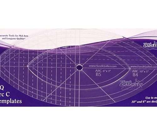 Handi Quilter Ruler Set - HQ Arc C