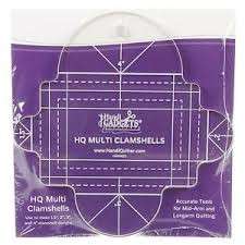 Handi Quilter Ruler - HQ Multi Clamshells