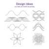 Handi Quilter Ruler - HQ Wave F 4" (10,16 cm)