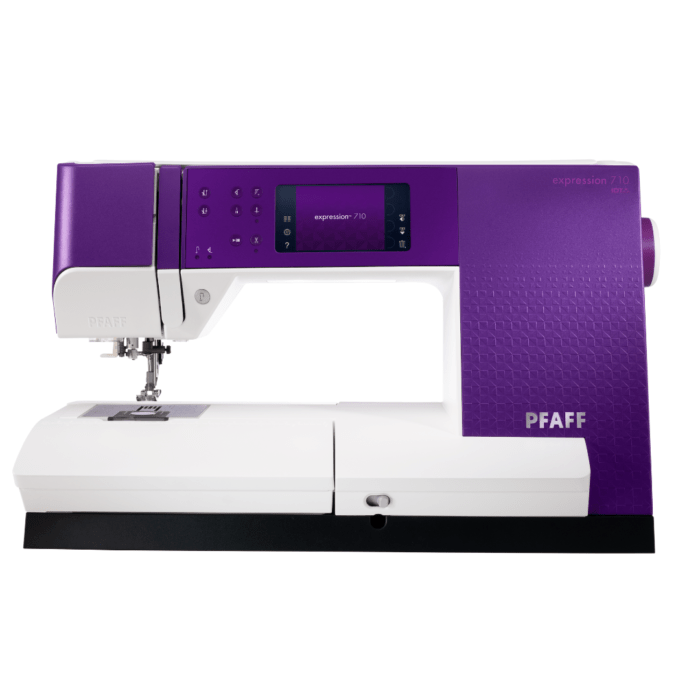 Pfaff - Machine à coudre - Expression 710 + Coffret 8 fils + table grand confort OFFERT