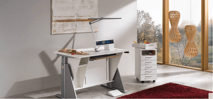 RMF - Meuble de couture avec ascenseur pour machine – Image 3