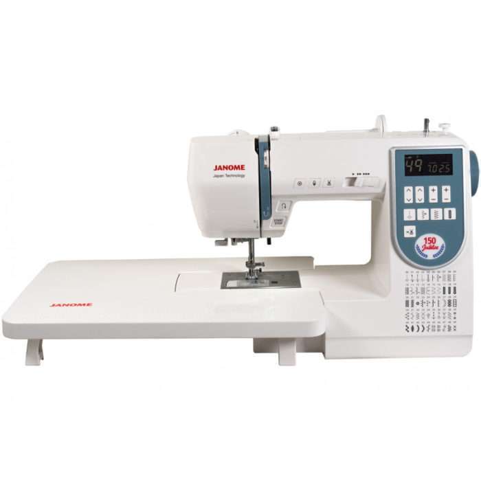 Janome - Machine à coudre - Jubilée 150 + Coffret 8 fils OFFERT