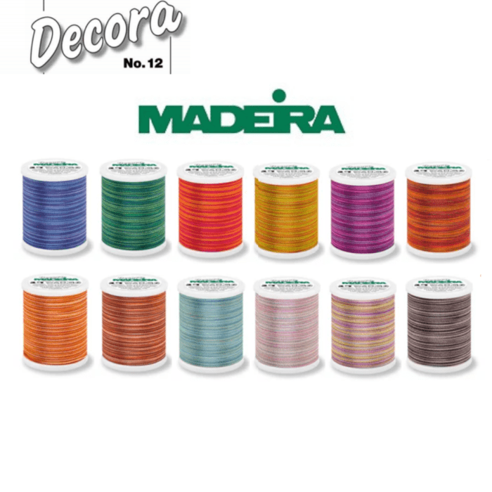 Fils surjeteuse - Madeira Décora N°12 MULTI (fil épais brillant)