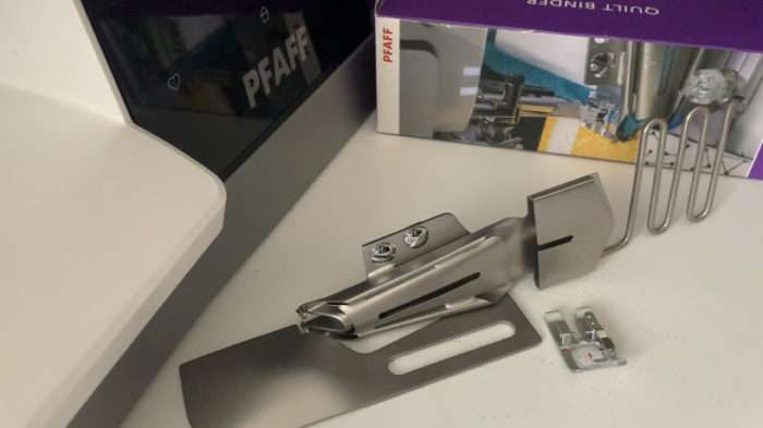 Pfaff - Pied pose biais avec râtelier