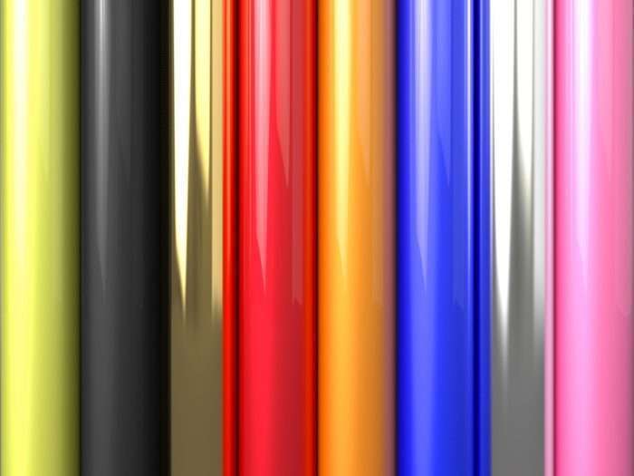 Lot de 6 Feuilles Mylar pour broderie