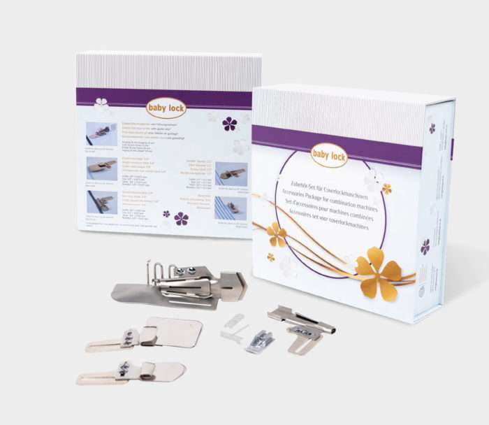 Babylock - Set de 5 accessoires pour combinée / recouvreuse