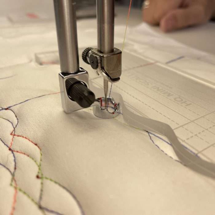 Pfaff / Husqvarna - Pied piqué libre pour règles à quilter