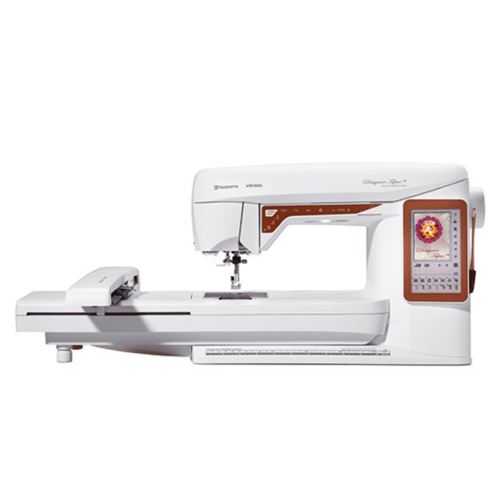 Husqvarna-brodeuse/machine à coudre designer topaz 40