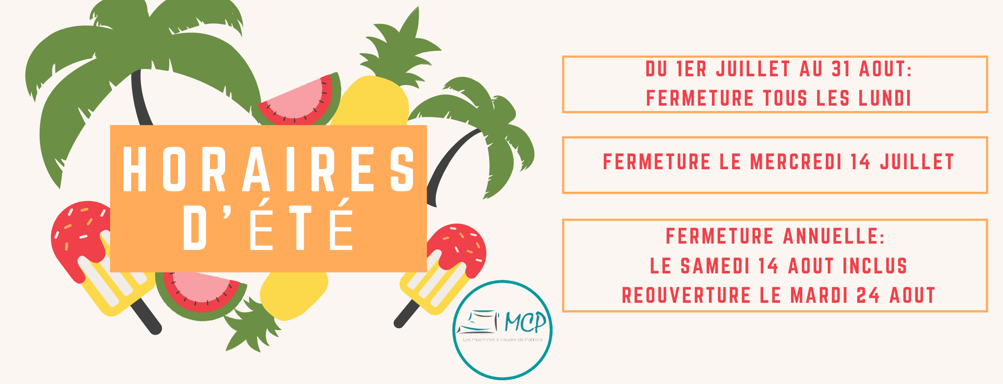 Copie de Visuel – Horaires été 2021