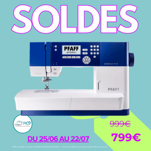 Pfaff - Machine à coudre - Ambition 610 - OCCASION