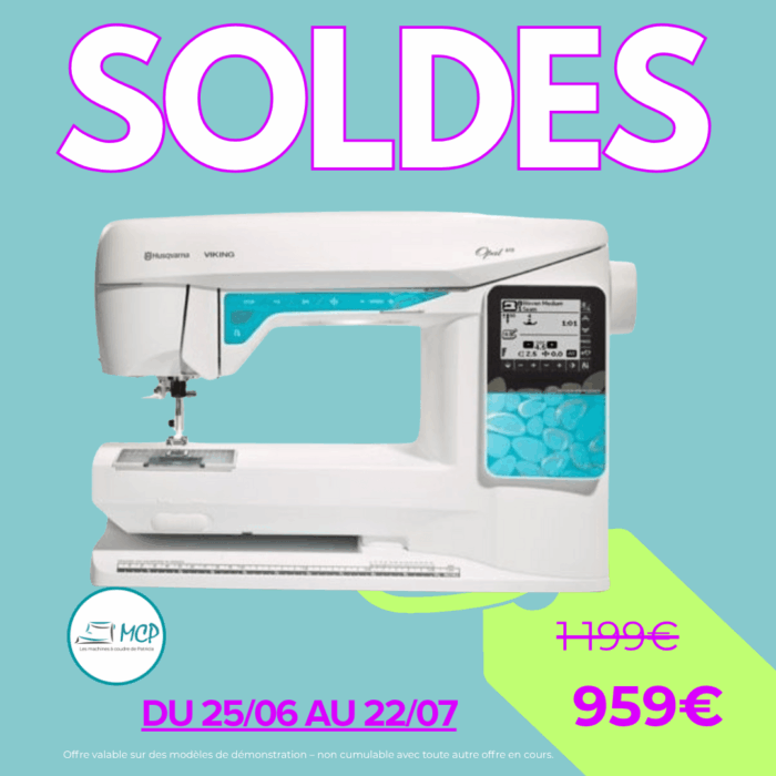 Husqvarna - Machine à coudre - Opal 670 - Occasion