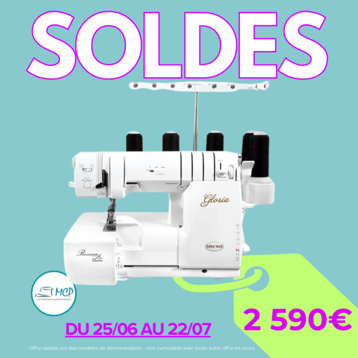 Babylock - Combinée Surjeteuse/recouvreuse - Gloria - occasion
