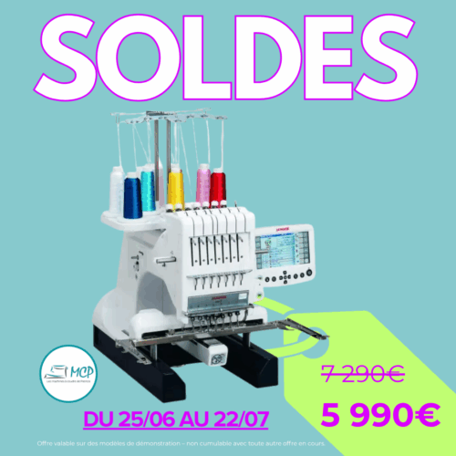 Janome - Brodeuse Multi-Tête - MB7 occasion
