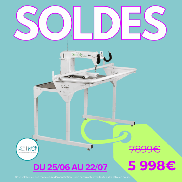 Handi Quilter HQ Simply Sixteen démonstration