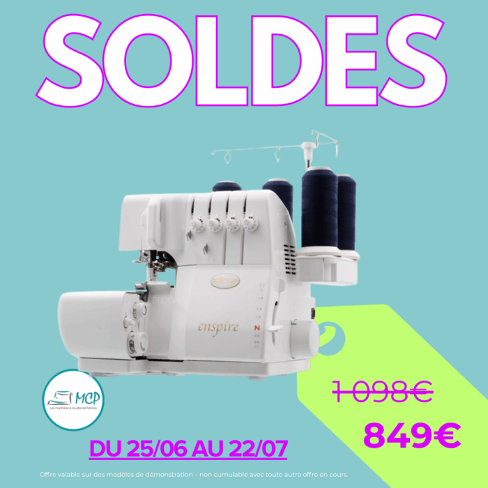BabyLock - Surjeteuse - Enspire - Démonstration / Reconditionnée