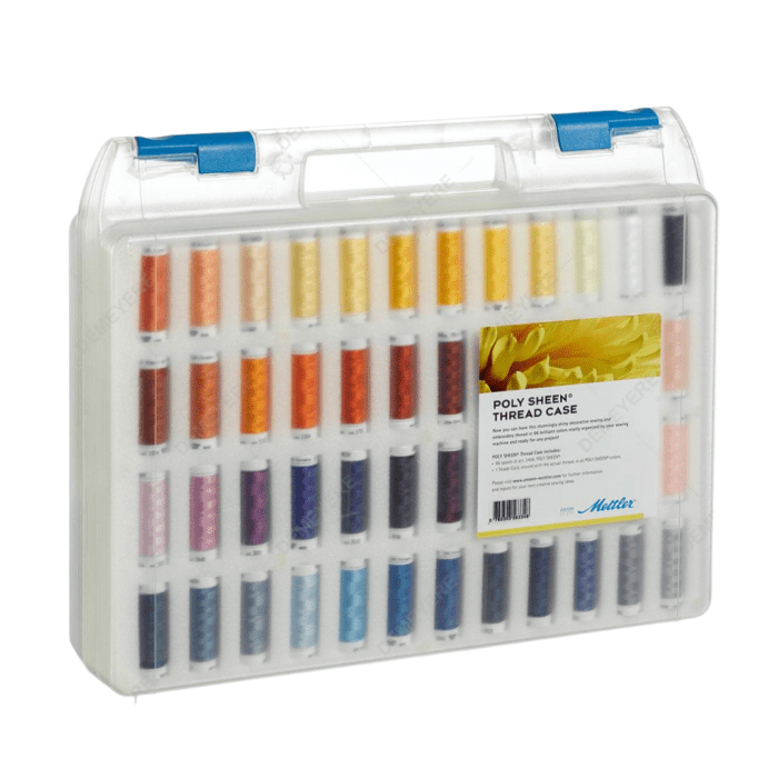 Coffret fils couture - Mettler - 96 bobines