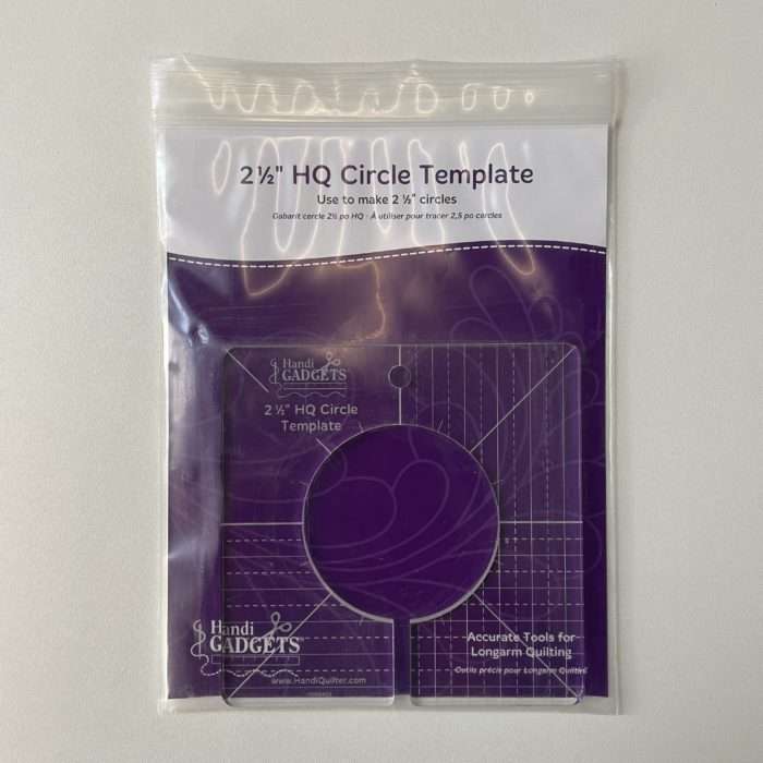 Handi Quilter - Règle quilting - 2 1/2" Circle template