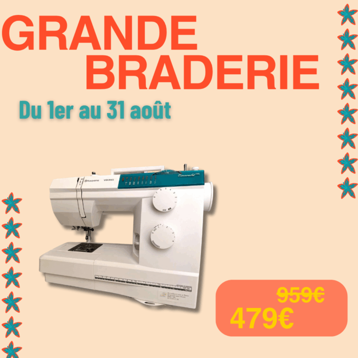 Husqvarna - Machine à coudre - Emerald 116 - Démonstration / Reconditionnée
