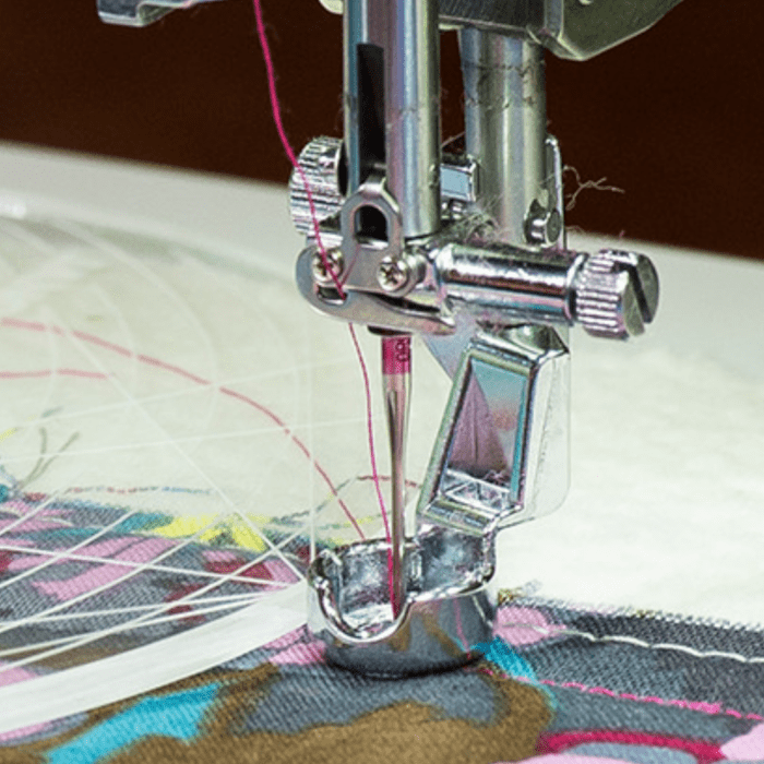 Janome - Pied pour travail à la règle