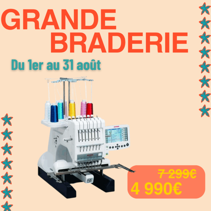 Janome - Brodeuse Multi-Tête - MB7 occasion