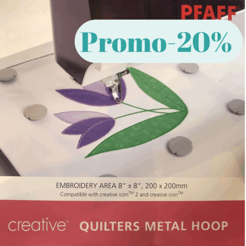 Pfaff / Husqvarna - Cadre metal 200x200mm