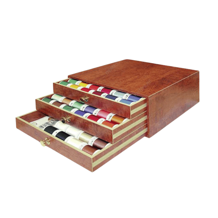 Coffret de fils Madeira - Trésor bois rayon 120 x 200M