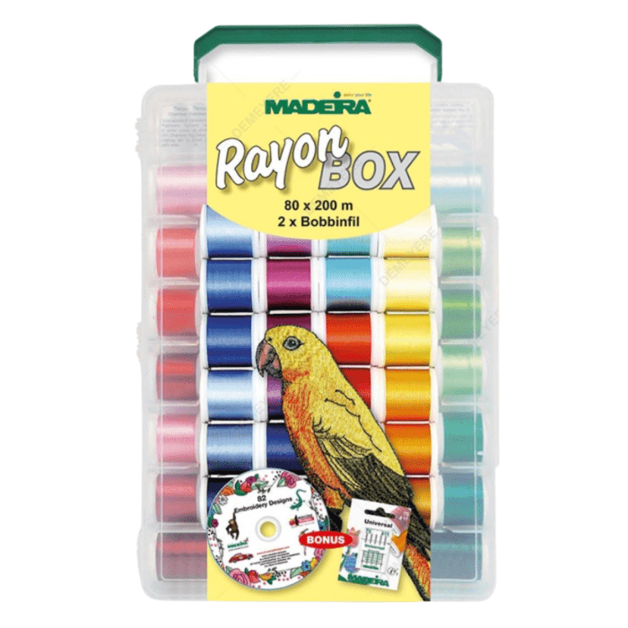 Coffret fils Madeira - Rayon Box 82 bobines