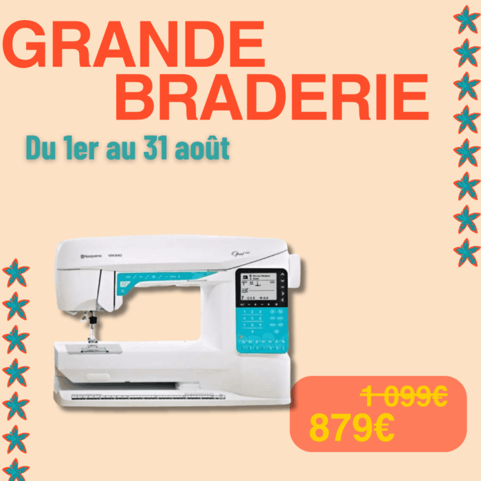 Husqvarna - Machine à coudre - Opal 650 - Démonstration