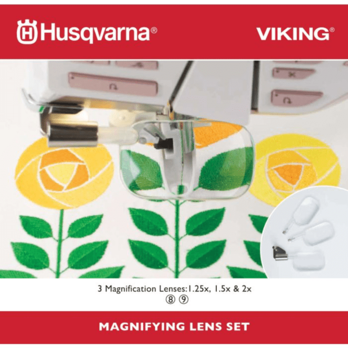 Husqvarna - Ensemble de loupes pour machine à coudre