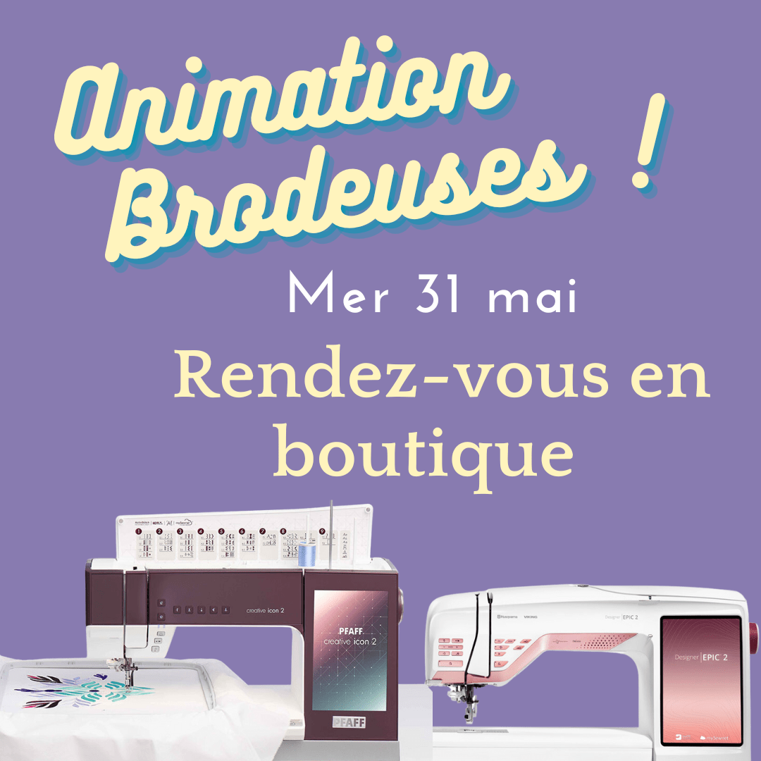 Animation brodeuses événements MCP