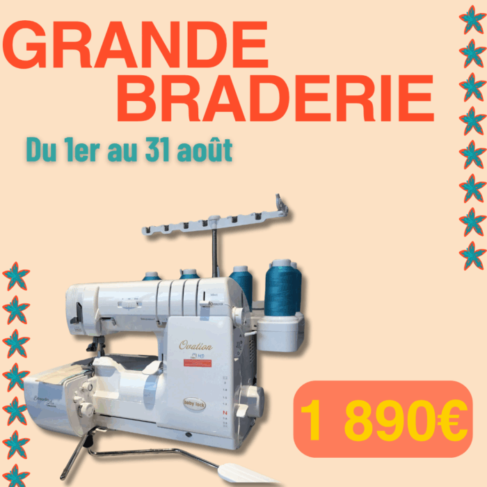 BabyLock - Surjeteuse/recouvreuse - Ovation - OCCASION