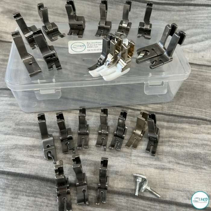 Coffret - 25 pieds de biche pour Janome HD9