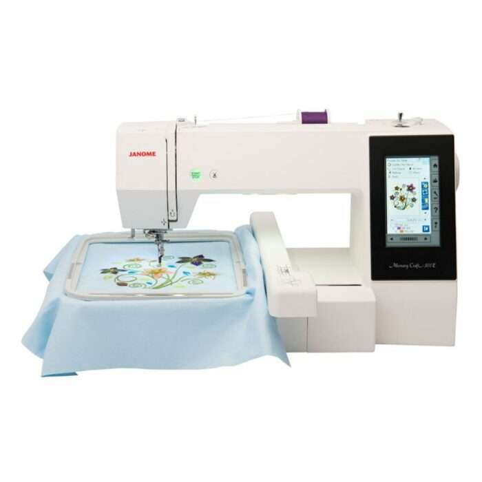 Janome Bordeuse MEMORY CRAFT 500E - Logiciel Artistic Digitizer Junior et AcuStitch OFFERT – Image 2