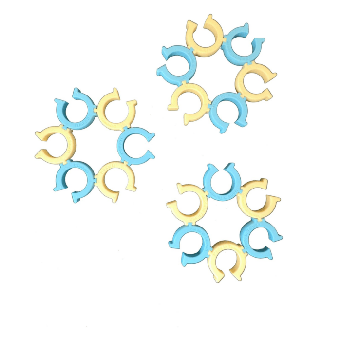 Boite de 36 clips pour canette - photo site MCP