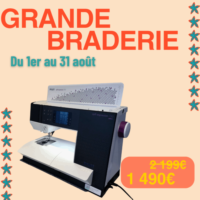 Pfaff - Machine à coudre - Expression 720 - occasion