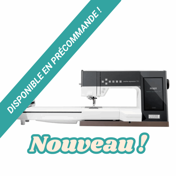 PFAFF Creative expression 750 - Machine à coudre et à broder
