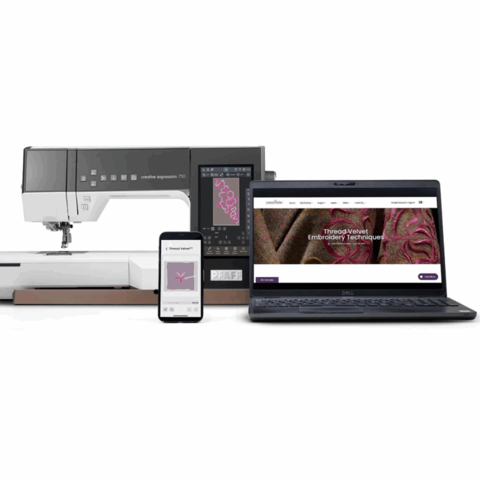 PFAFF Creative expression 750 - Machine à coudre et à broder – Image 8